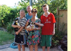 bei Gastfamilie